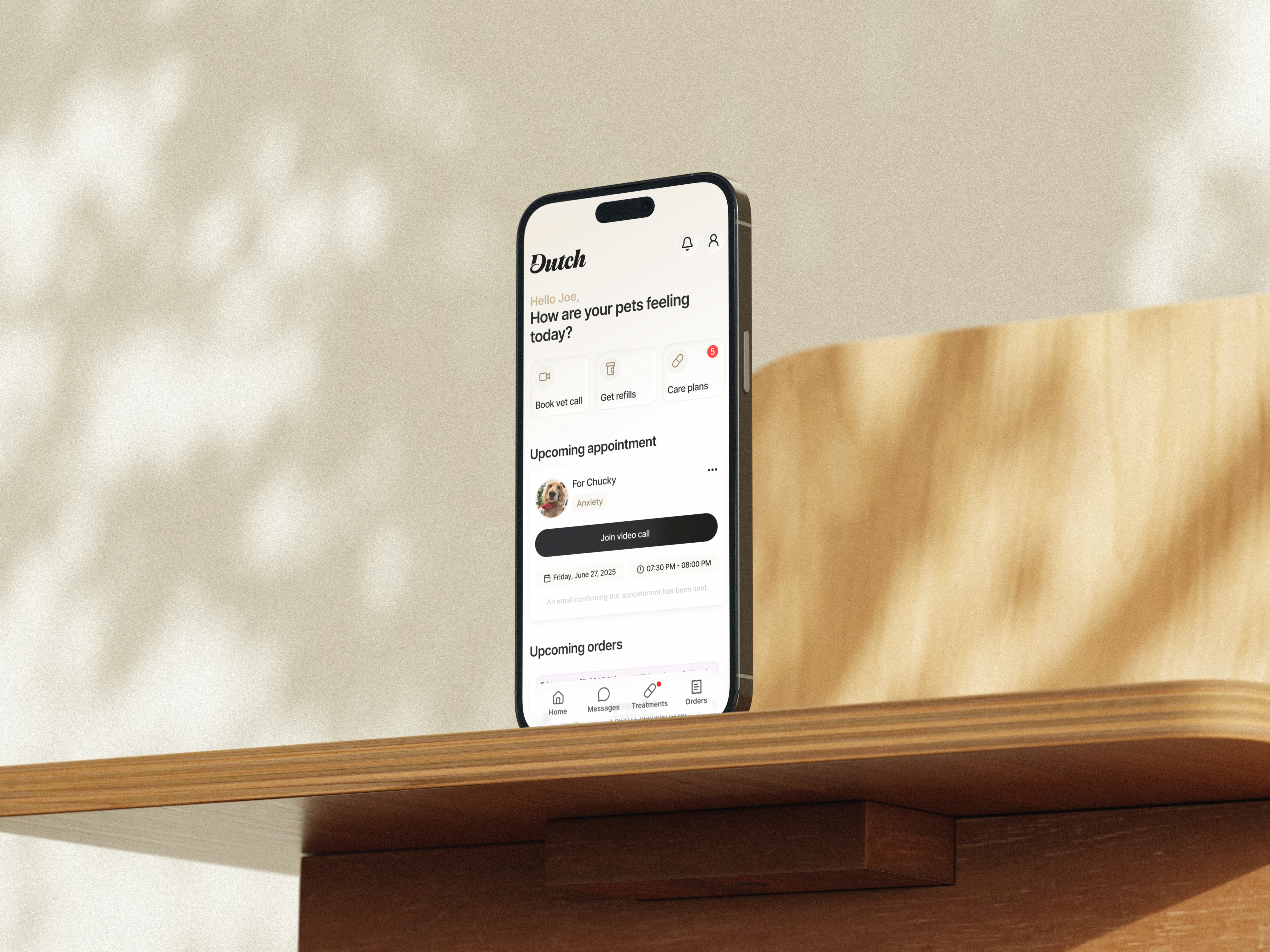 Pet Telehealth App healthcare healthtech luxury minimal mobile pet telehealth telemedicine ui ux