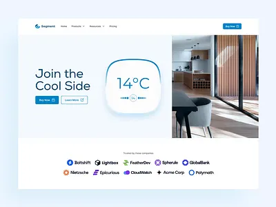 Figbruary Day 12 - Temperature branding design figma graphic design illustration landing page logo ui ux vector