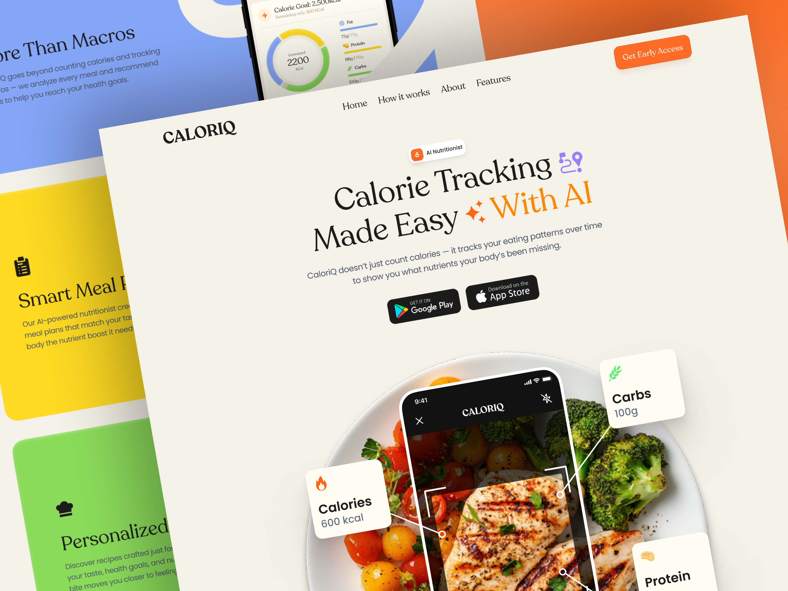 Example of Saa S Landing Page UI/UX High Converting