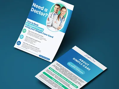 A5 Flyer Design brochure design design flyer design graphic design medical care print design