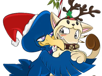 Wielding A Mistletoe pokemon