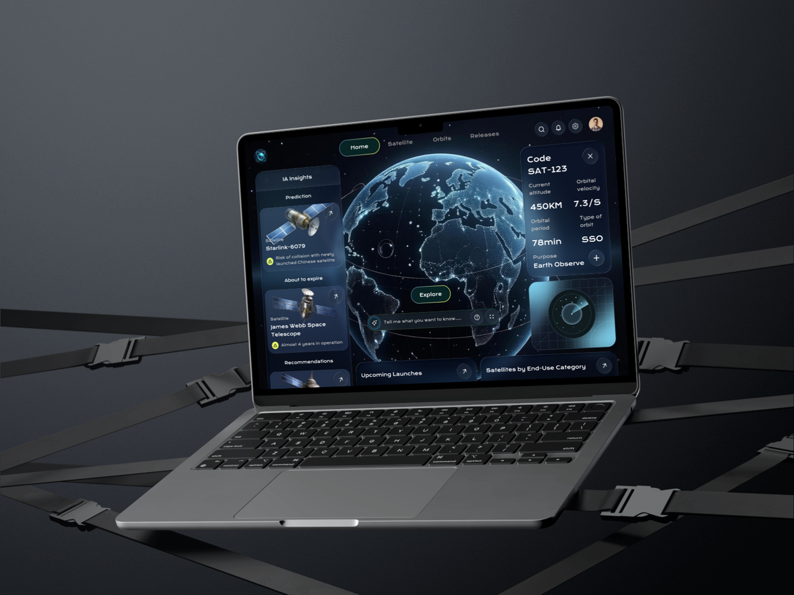 Example of Modern Dashboard & Web App UI/UX Design