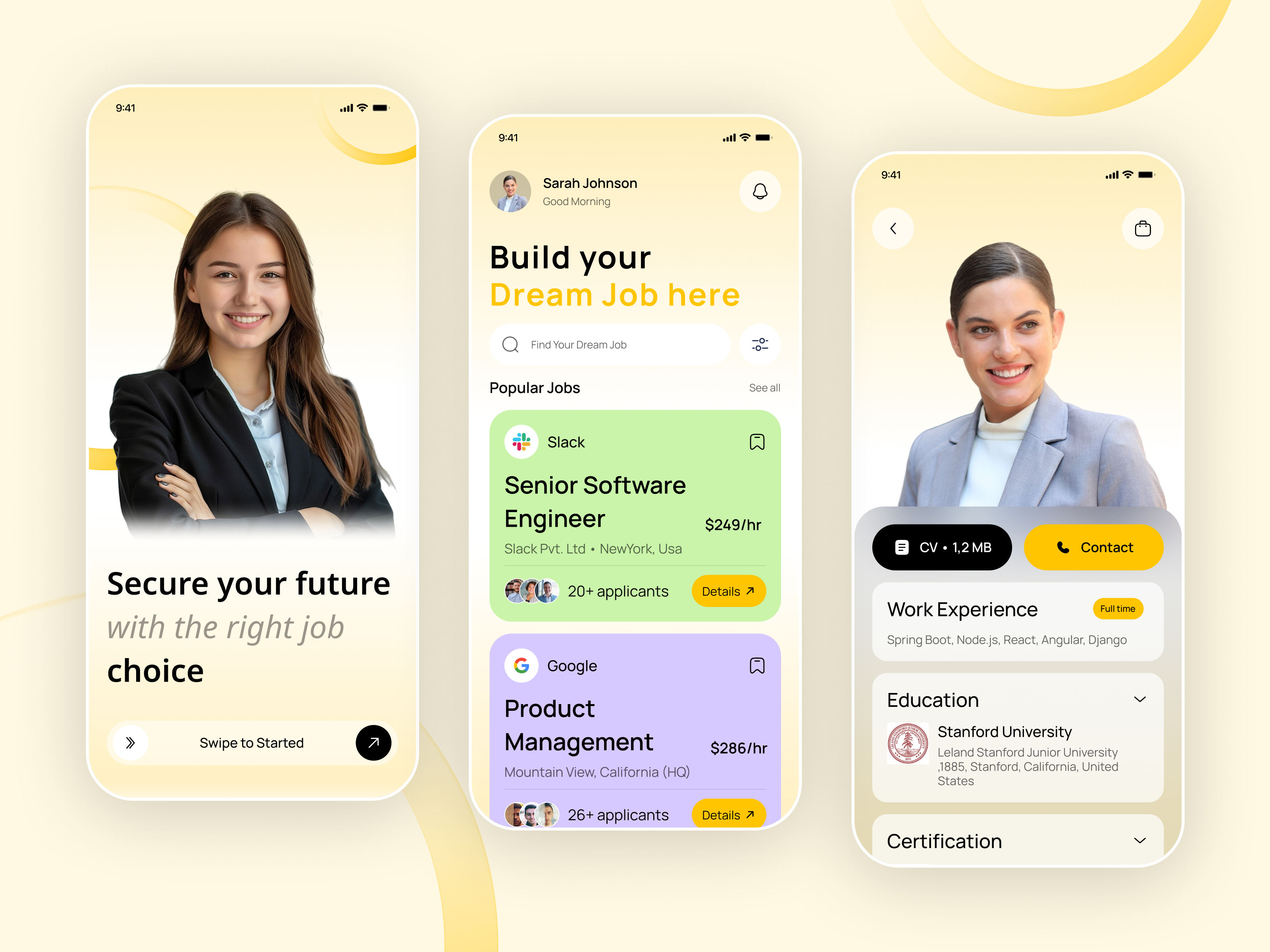 Example of App Design + Development