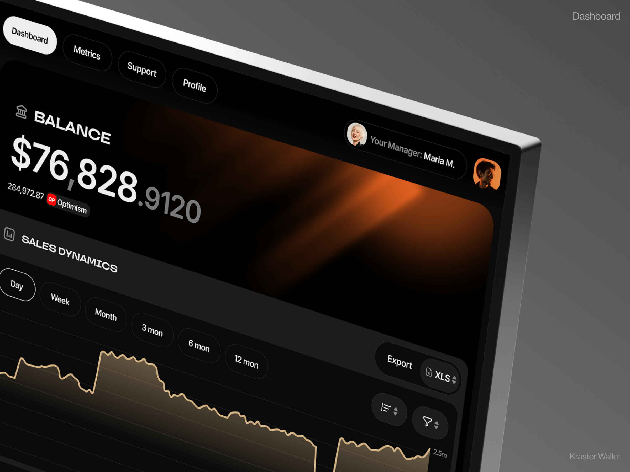 Kraster Wallet: Crypto Warehouse Management Dashboard ai assistant analytics app design automation b2b crm crypto payments cryptocurrency dashboard ecommerce fintech graphic design platform product product design saas smart software tracking web app