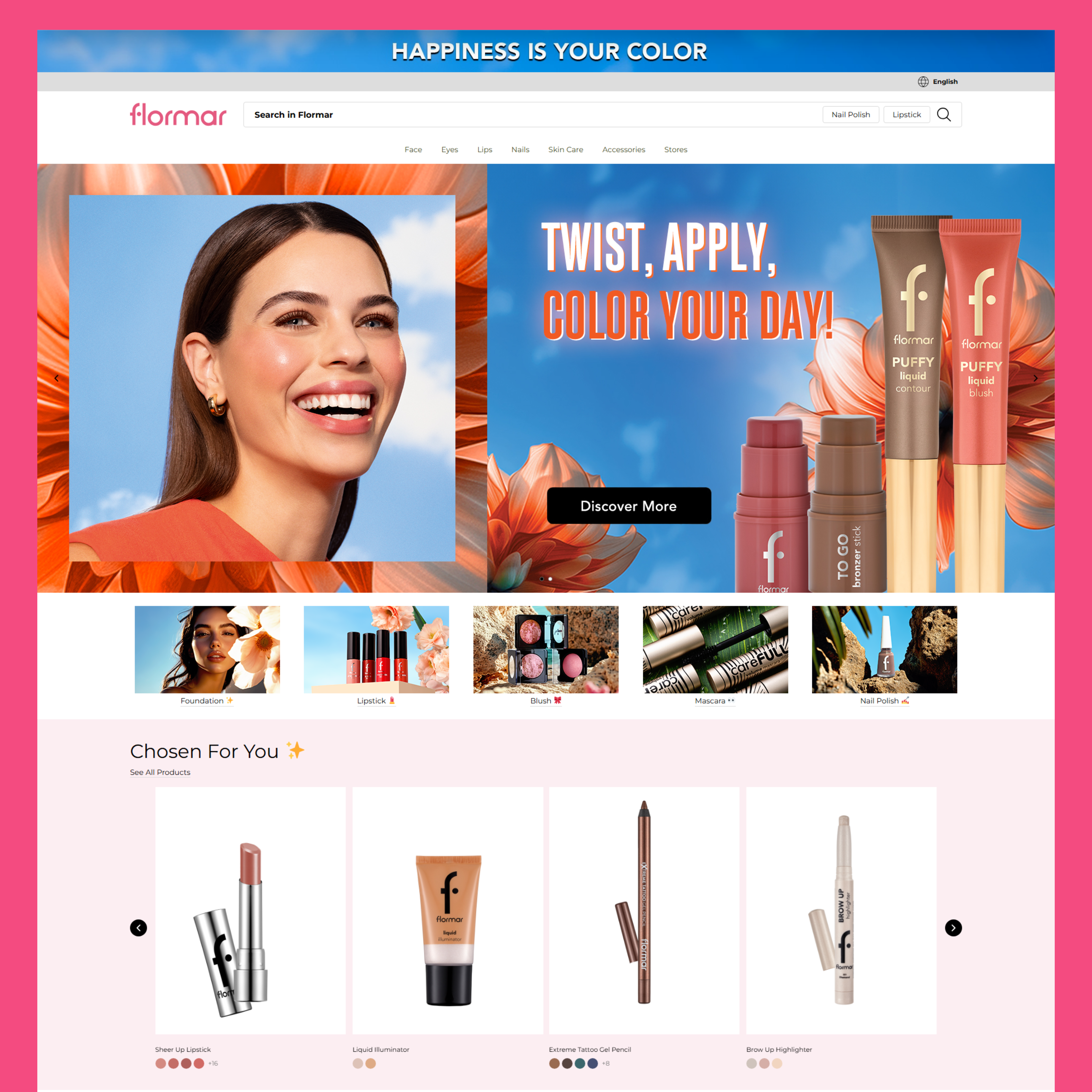 Example of Shopify Website Design & Development