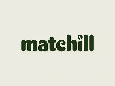 MATCHILL - Modern Matcha Drink & Wellness Brand Logo Design brandidentity branding creativebranding digitalidentity greenbranding lifestylebrand logo logodesign matcha matcha drink branding matcha tea modernbranding modernlogo organic packagingdesign peno lab typography visualidentity wellness wordmark