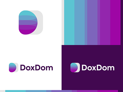 DoxDom, messaging between crypto wallets, D + planet logo design chat communication community connected crypto d digital identity document object model dom dome layered layers letter mark monogram logo logo design messaging planet saas social trust wallets