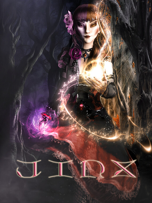 Jinx - Enchanted Vampire 3d 3d visuals character art character design illustration