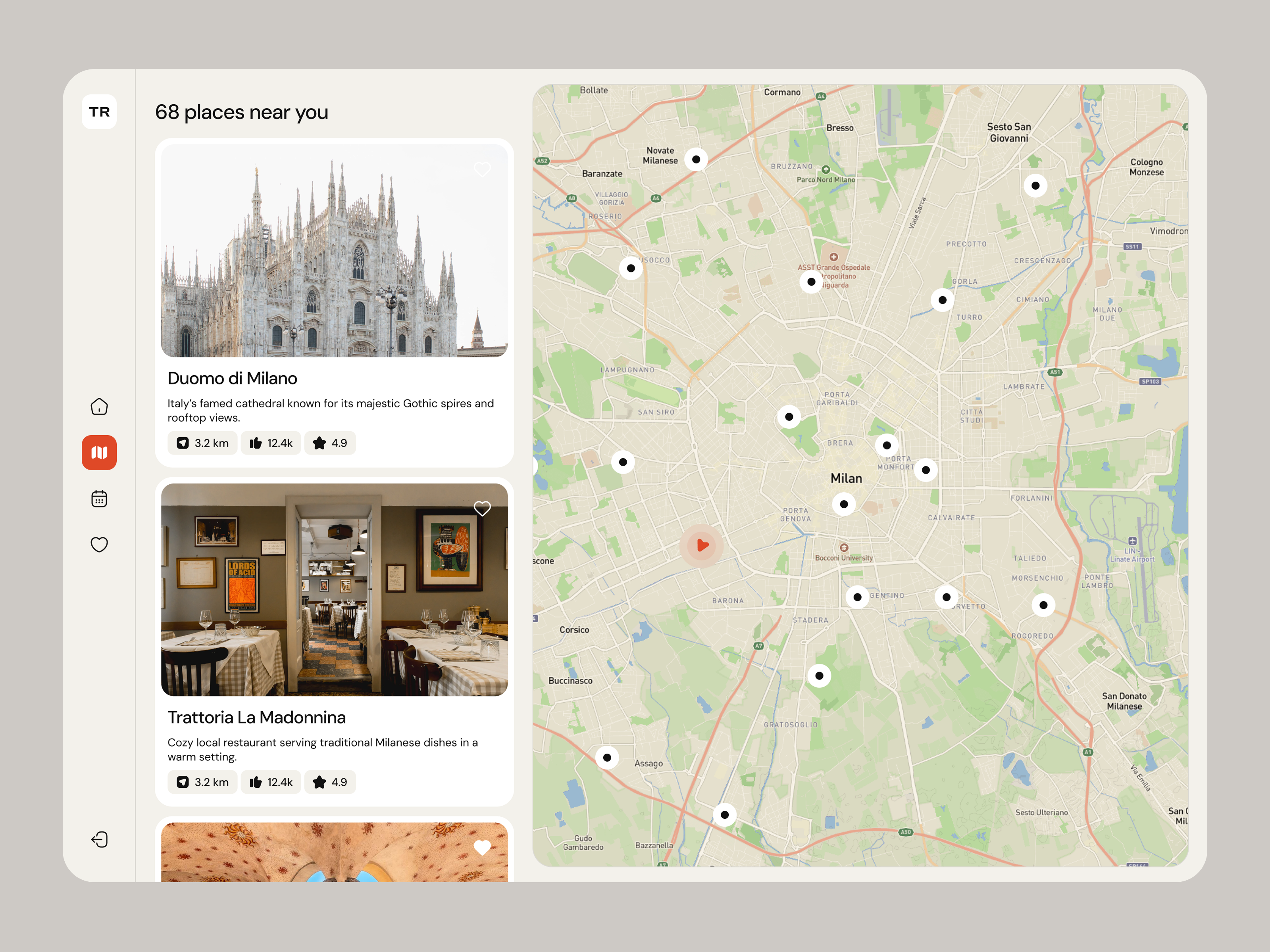 Travel Itinerary Planner Web Design