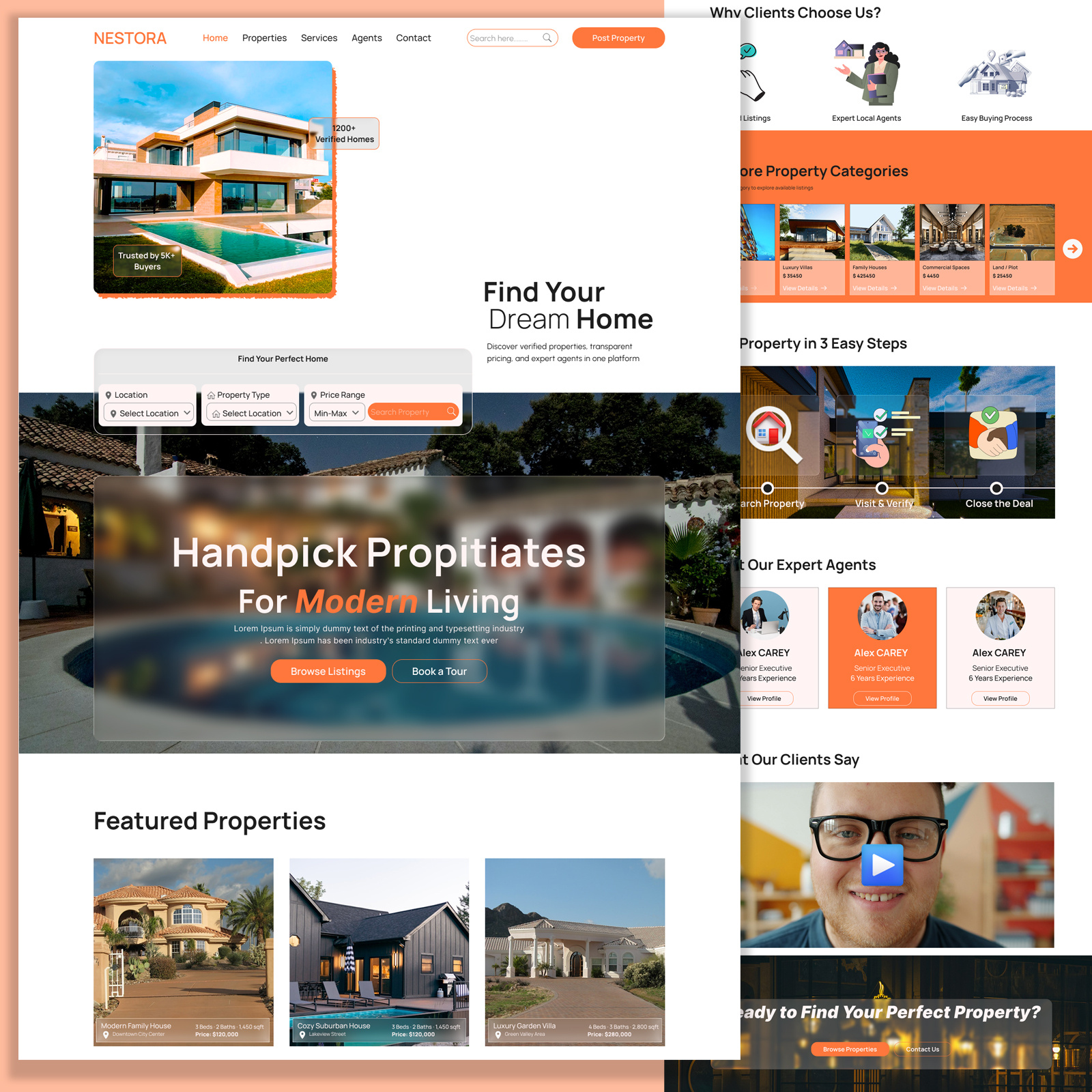 Example of Landing Page Design