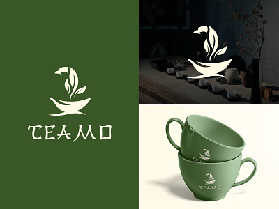 Logo "Teamo" app branding design graphic design illustration israel logo logo israel logo tea tea typography ui ux vector