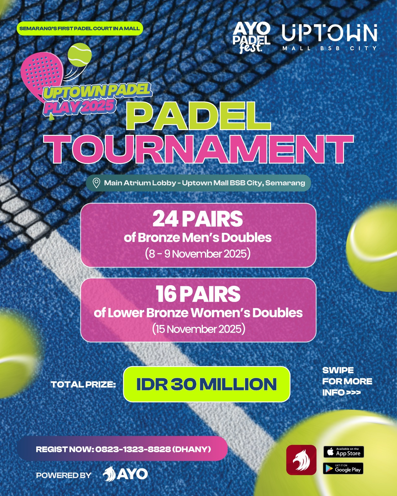 Flyer Padel Ayo Indonesia