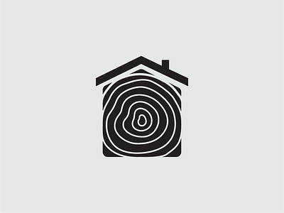 Wood House Logo branding design graphic design home house logo realestate vector wood woodhouse