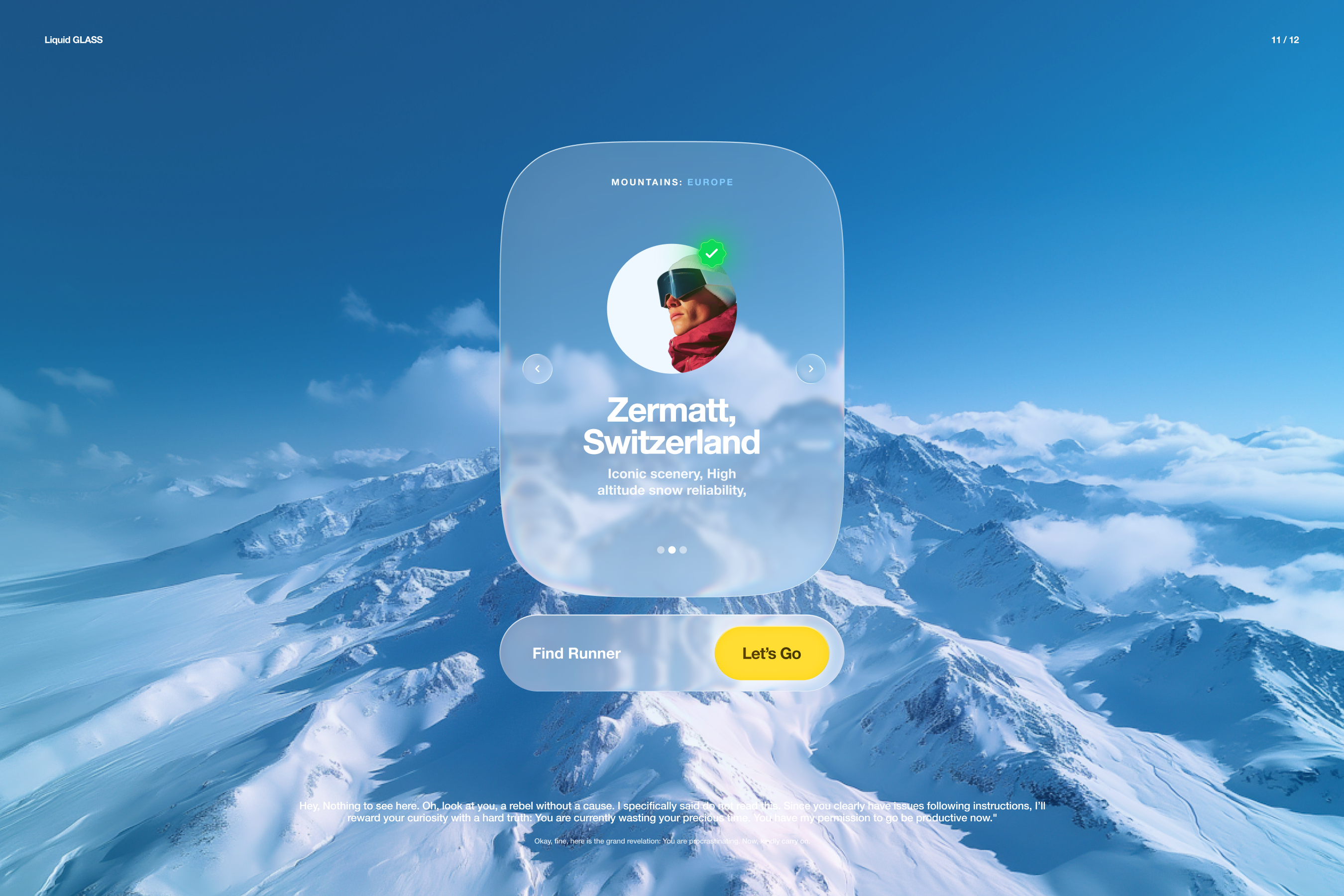 Liquid Glass - Concepts, tiles, and buttons 2026 apple button colours design graphic design ios lanscape liquid glass os screen slider system trend ty typography ui