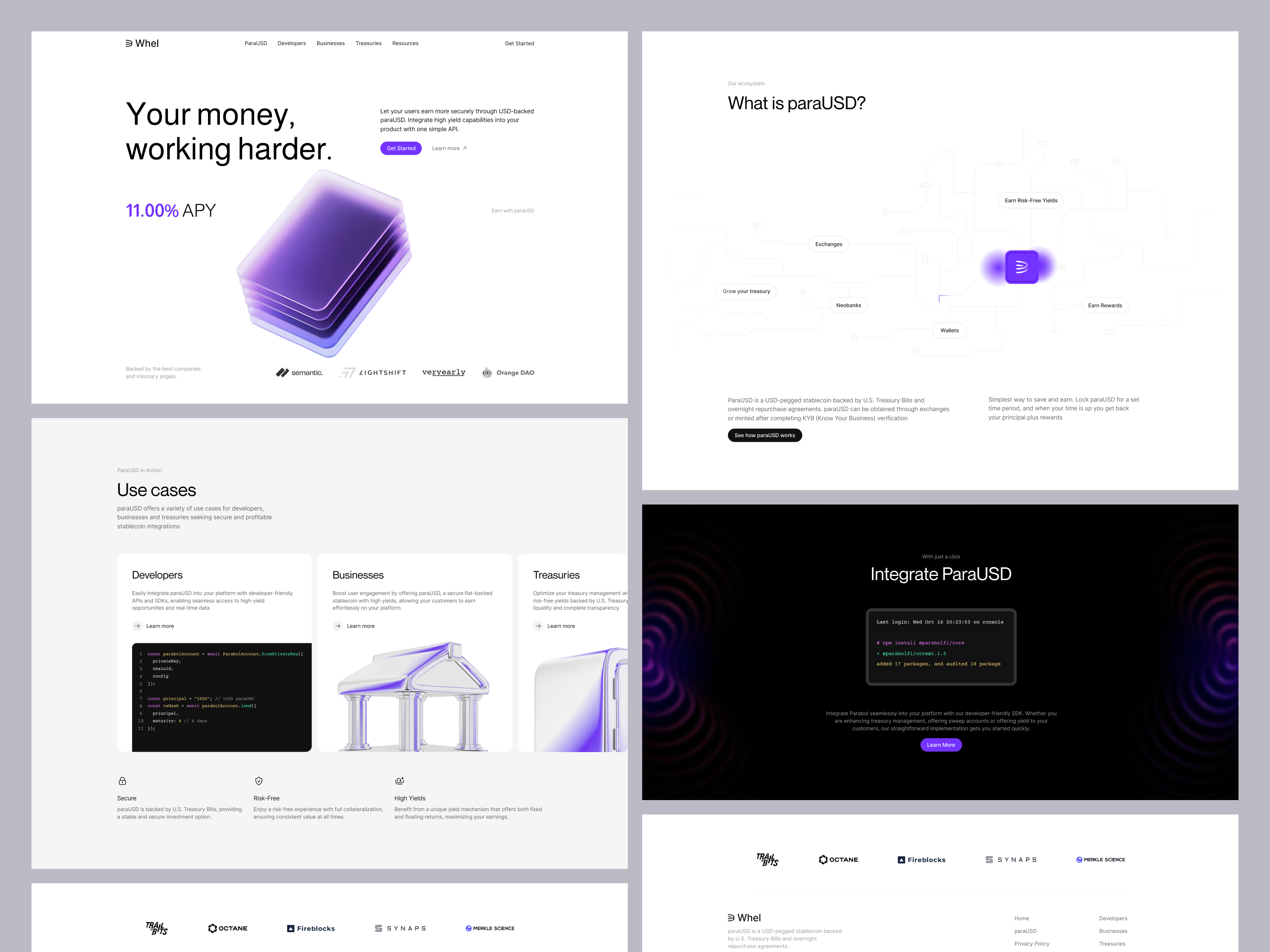 Crypto Finance Landing Page bitcoin blockchain crypto crypto uiux cryptocurrency exchange fiance landing page finance fintech platform landing page trading ui ux web design web3