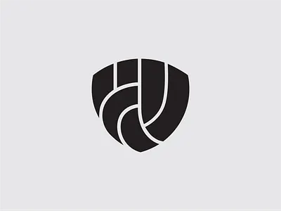 Work Gloves Logo branding design industrial logo logomark modernlogo shield simpellogo