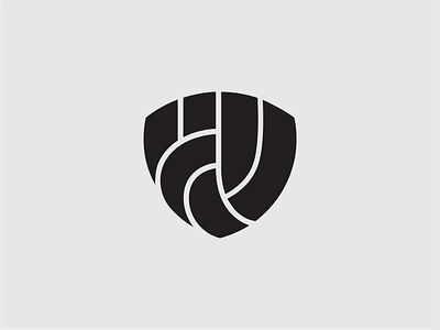 Work Gloves Logo branding design industrial logo logomark modernlogo shield simpellogo
