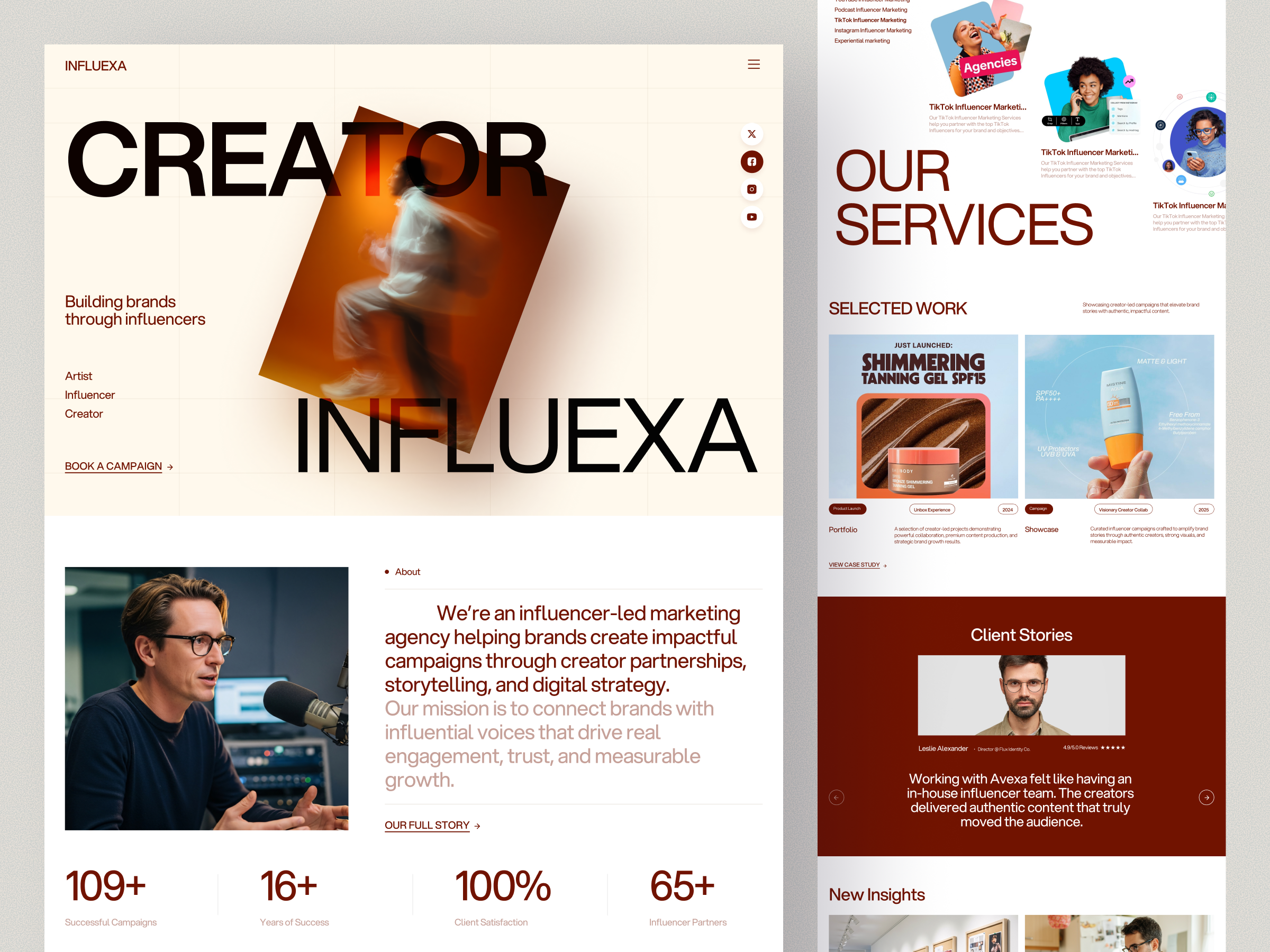 Example of Framer Website Design And Development