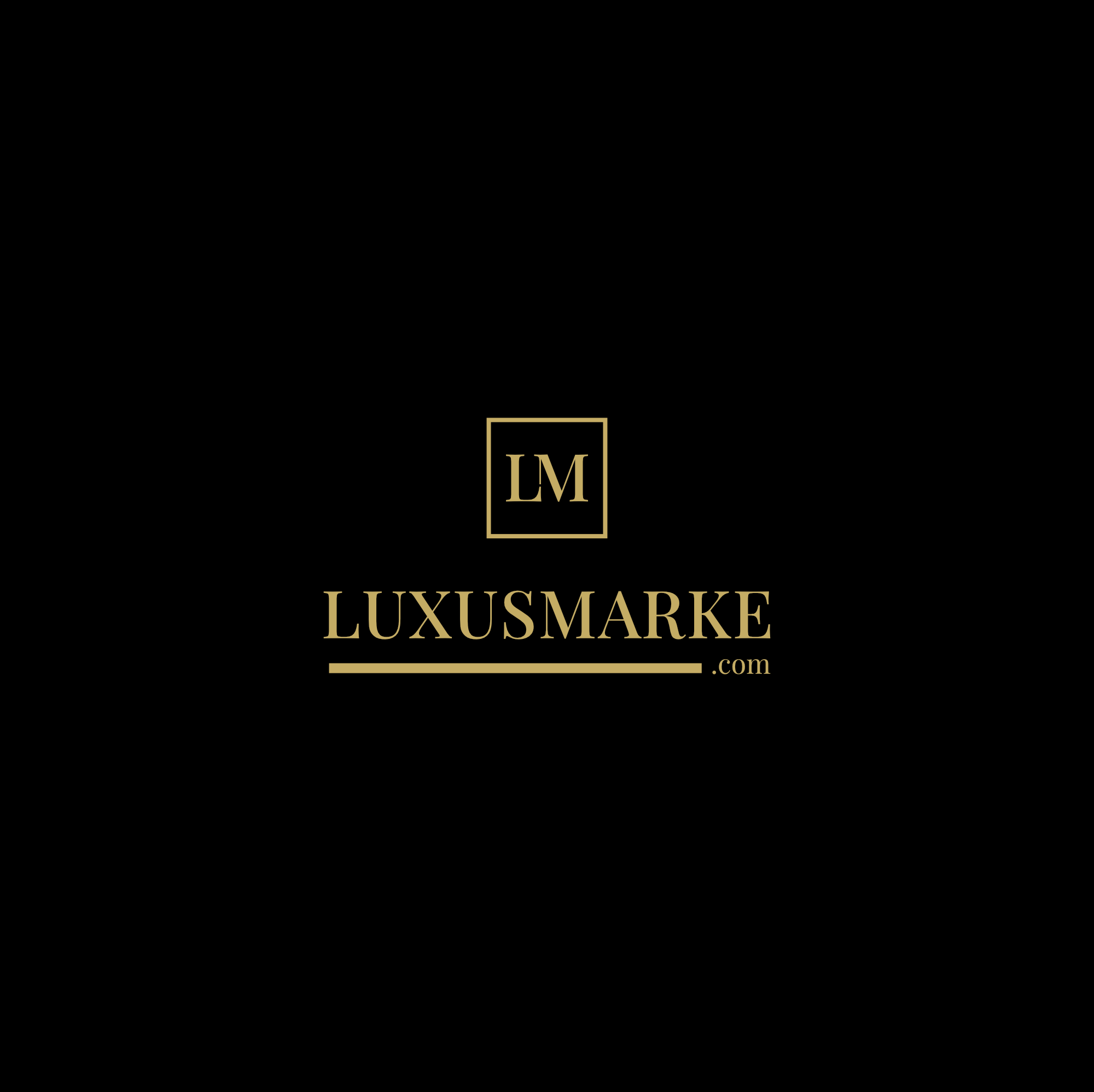 Luxusmarke - German for “luxury brand. brand design branding corporate design domain graphic design identity logo logo branding logo design luxury luxury brand luxus the logo typography