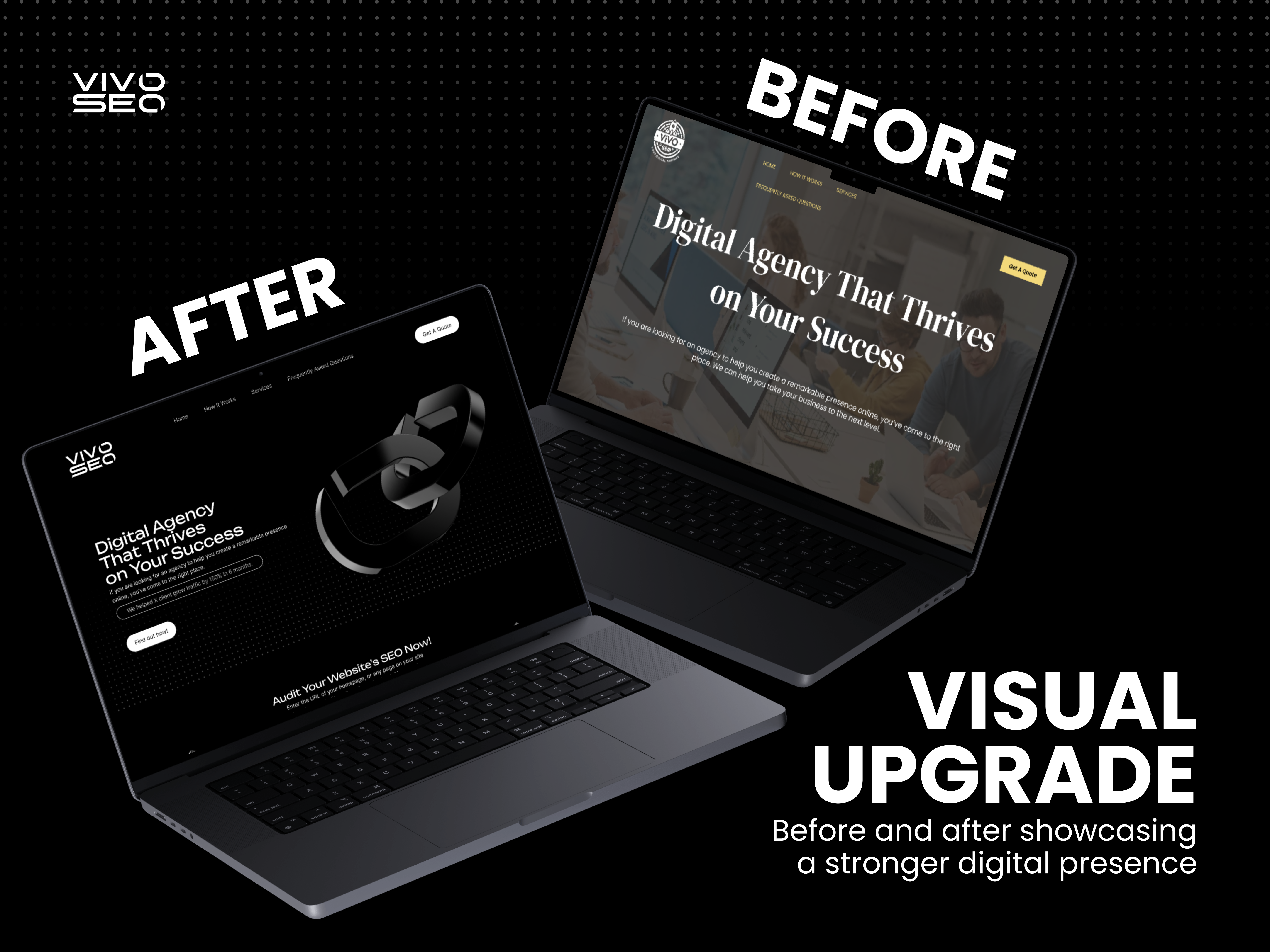 Example of VivoSeo – Website Rebranding