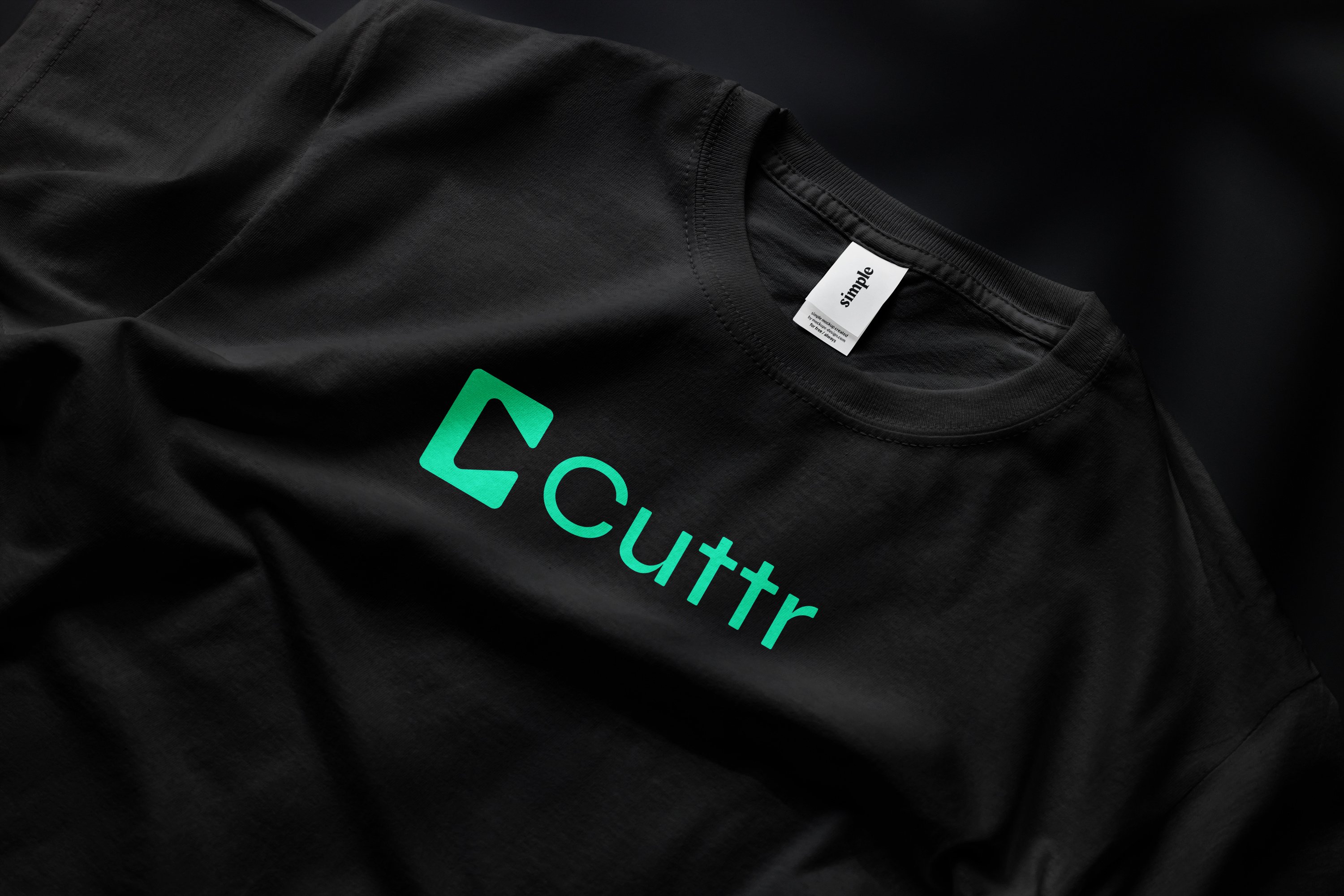 Cuttr — AI Video Clipping Software Logo | Minimalist ai app icon brand guidelines brand identity branding clip maker content creator figma geometric icon design illustrator logo logomark logotype minimalist saas software video clipping video editing wordmark