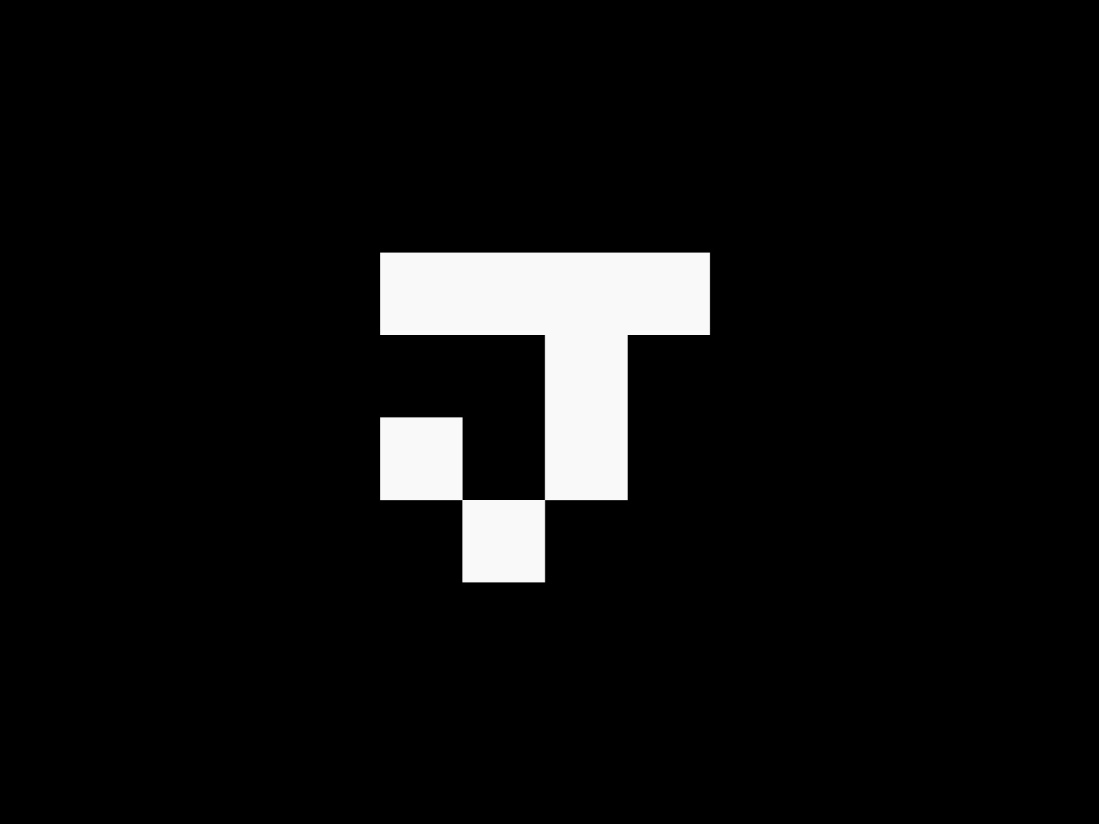 Modular J – Minimalist Pixel Logo abstract bold logo branding brandmark geometric graphic design j logo letter j logo for sale modkular logo pixel logo tech logo
