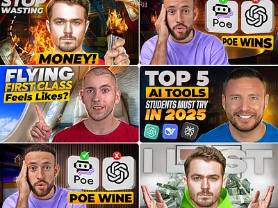 YouTube Thumbnail Design eye catching thumbnail eye catching thumbnail design graphic design thumbnail video thumbnail