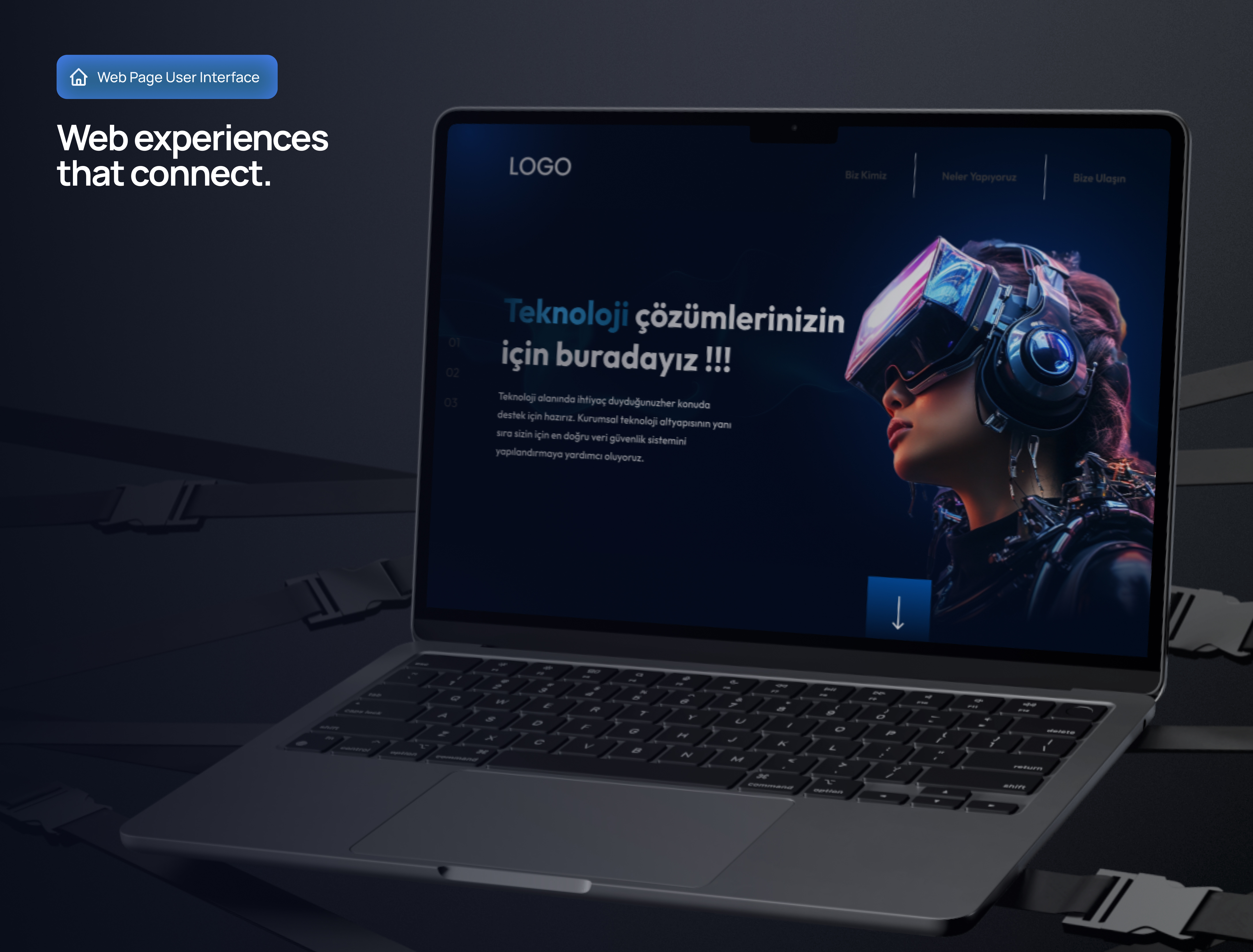 Web Site Ui Design ai behance digital figma future motion graphics populer technology ui uidesigner userinterface ux