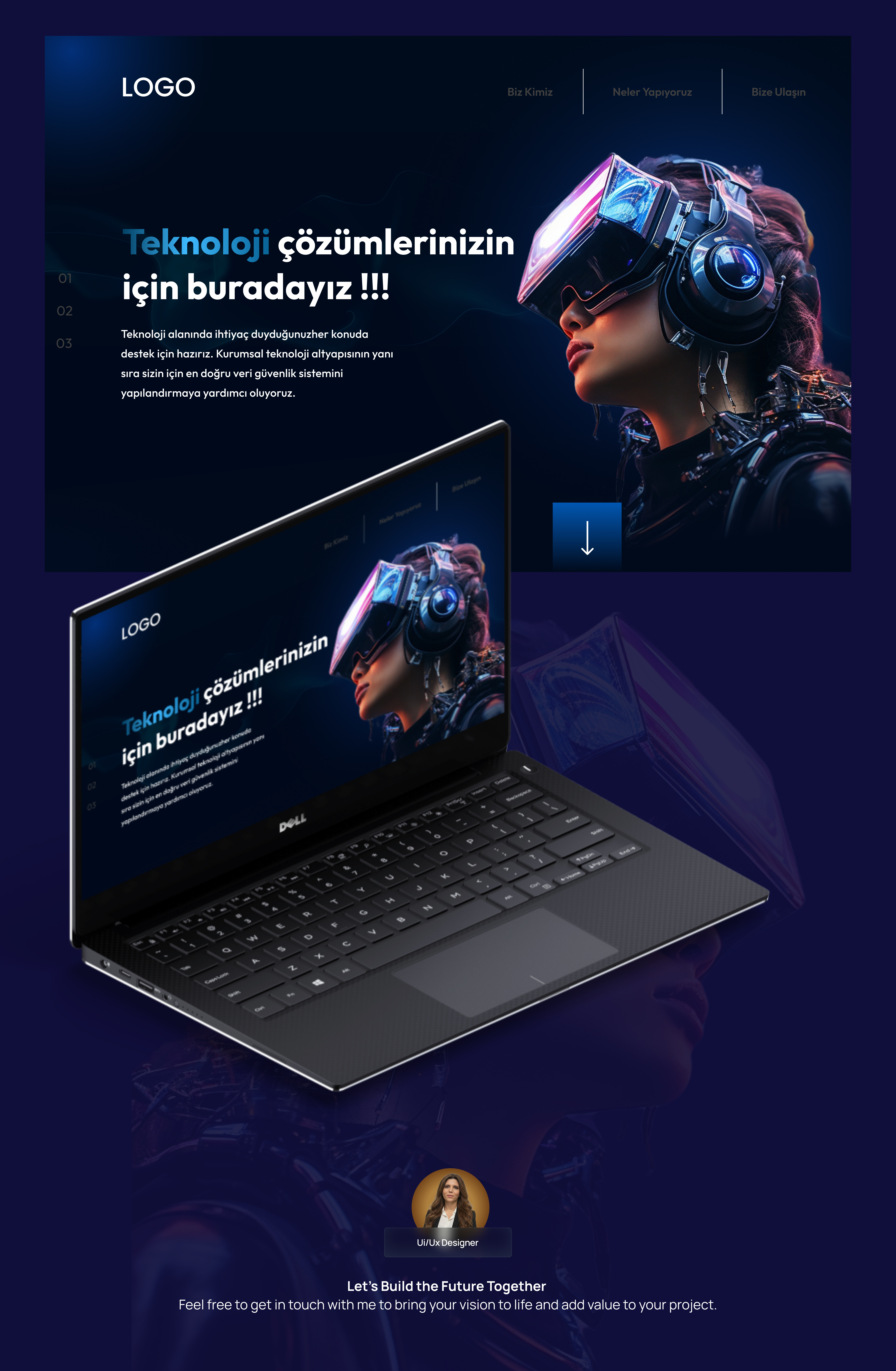 Example of UI Web Site Design