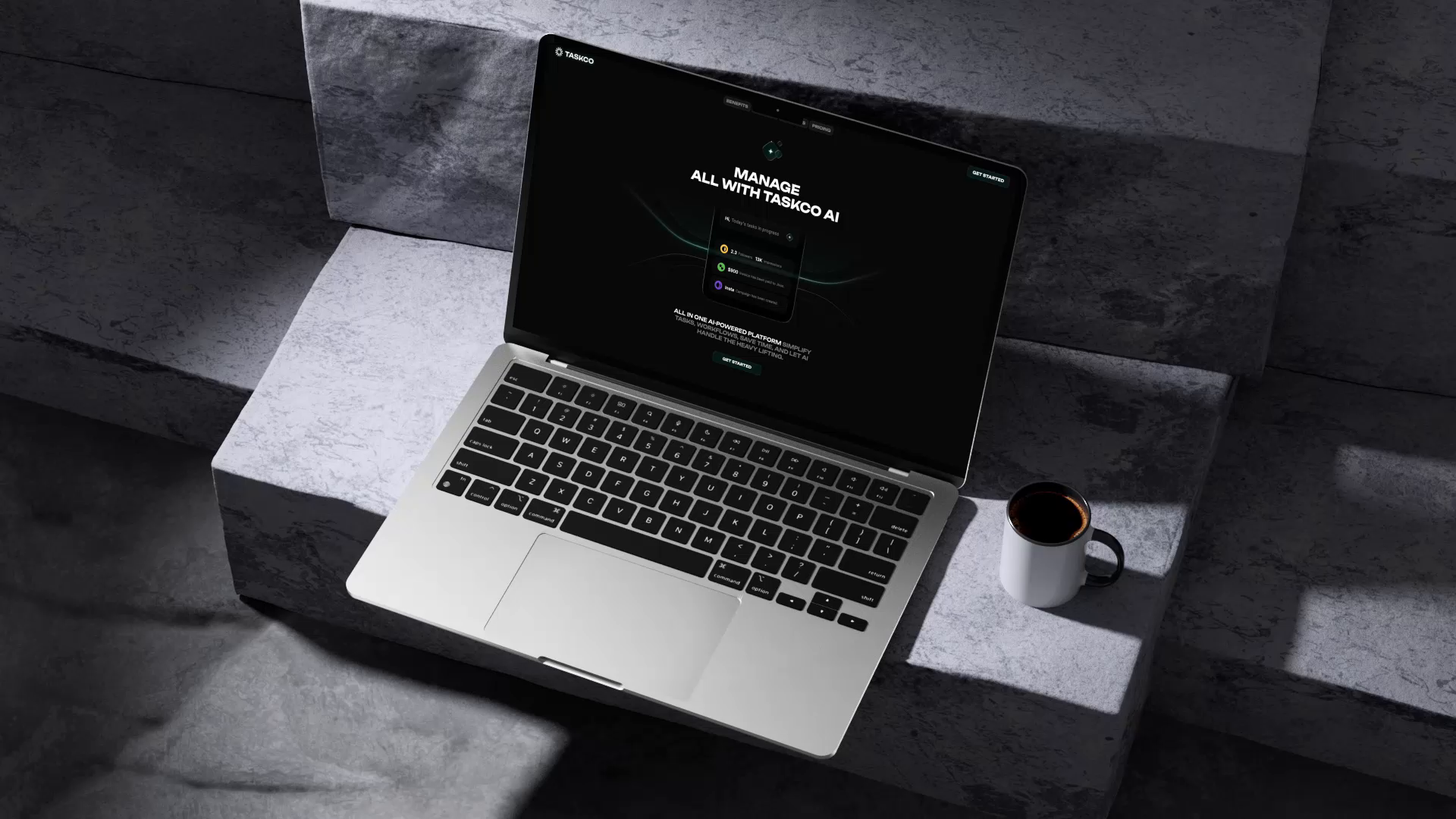 Example of Enterprise Web Design & Product UI 