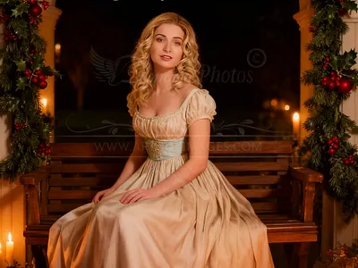 Yuletide Regency Romance cover art work graphic design historical romance regency yuletide