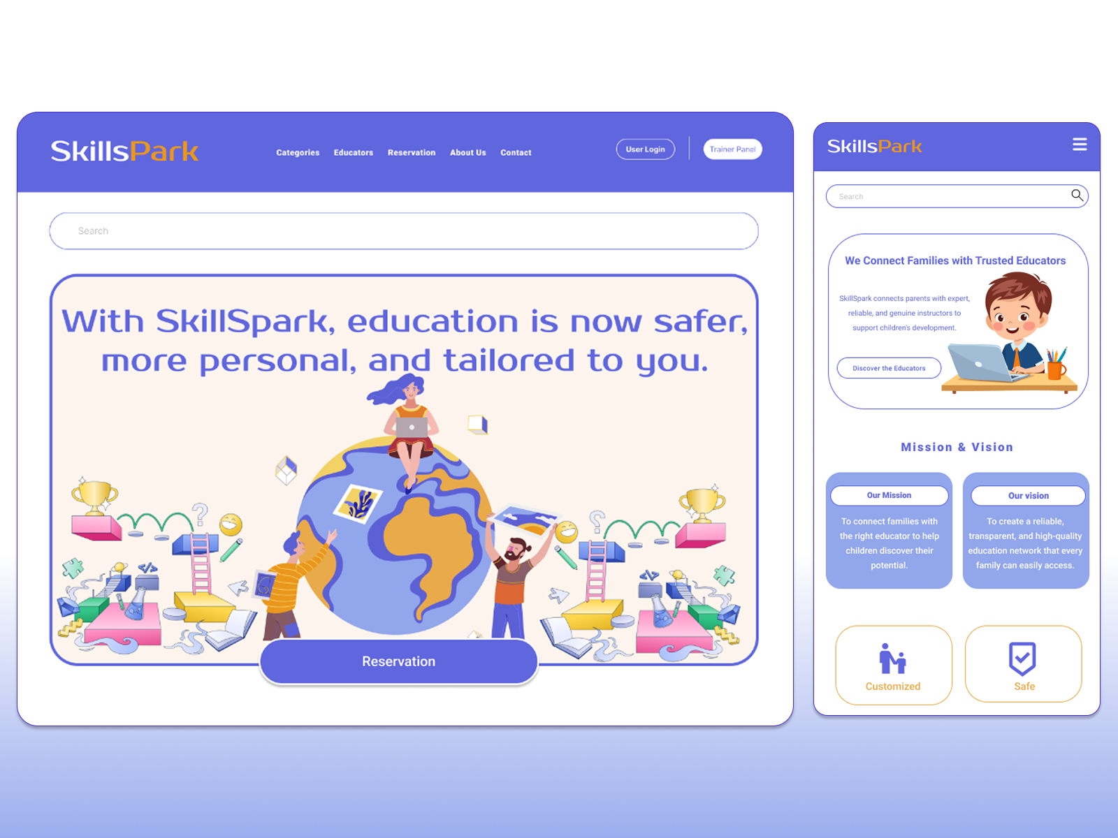 SkillSpark – Instructor Booking App | UI/UX Case Study bookingapp casestudy educationapp figma interactiondesign productdesign ui uidesign uiux uxdesign