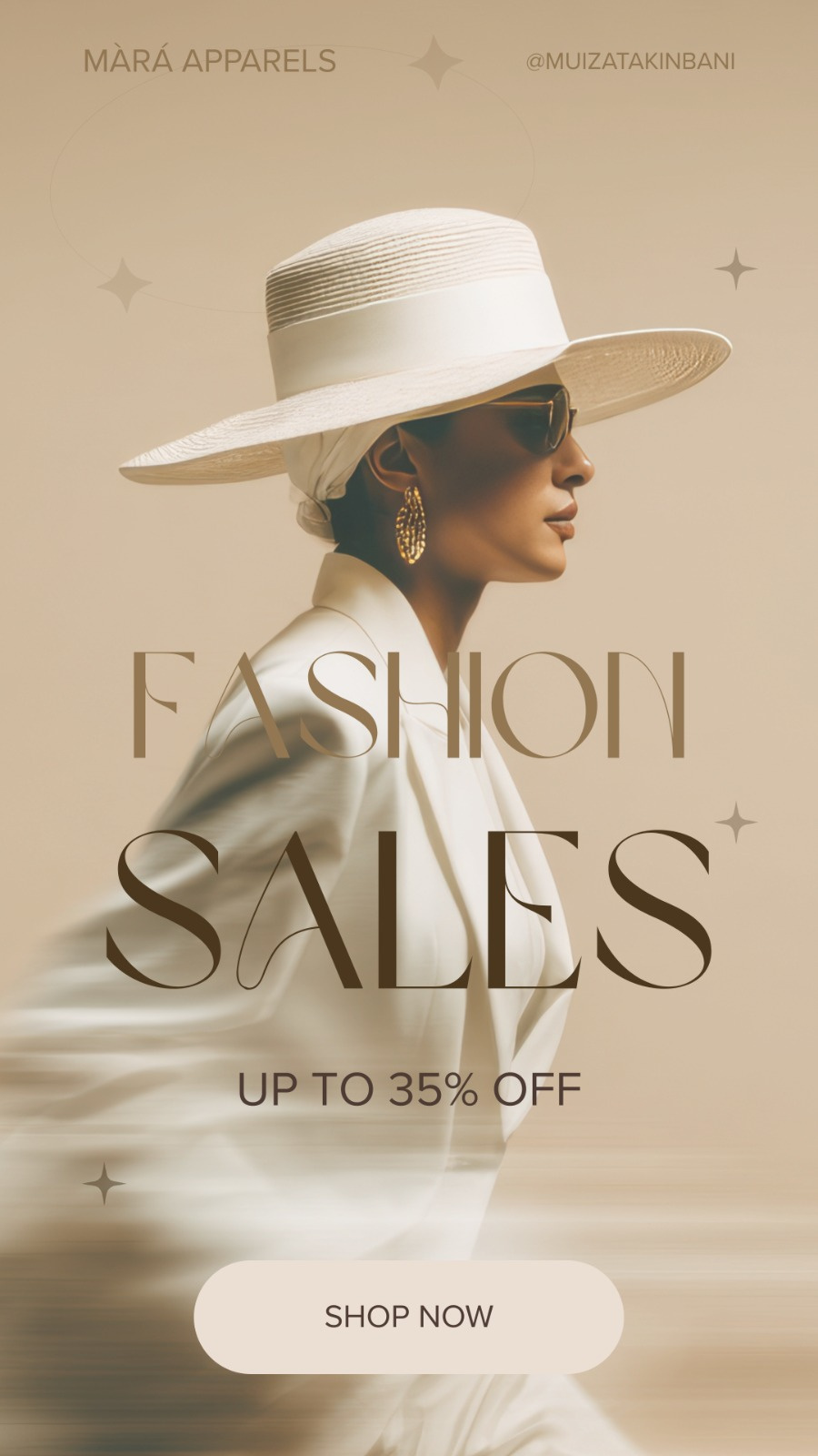 Màrá Apparels - Fashion Brand brand fashion branding canva elegance fashion fashionflyer graphic design instastorydesign