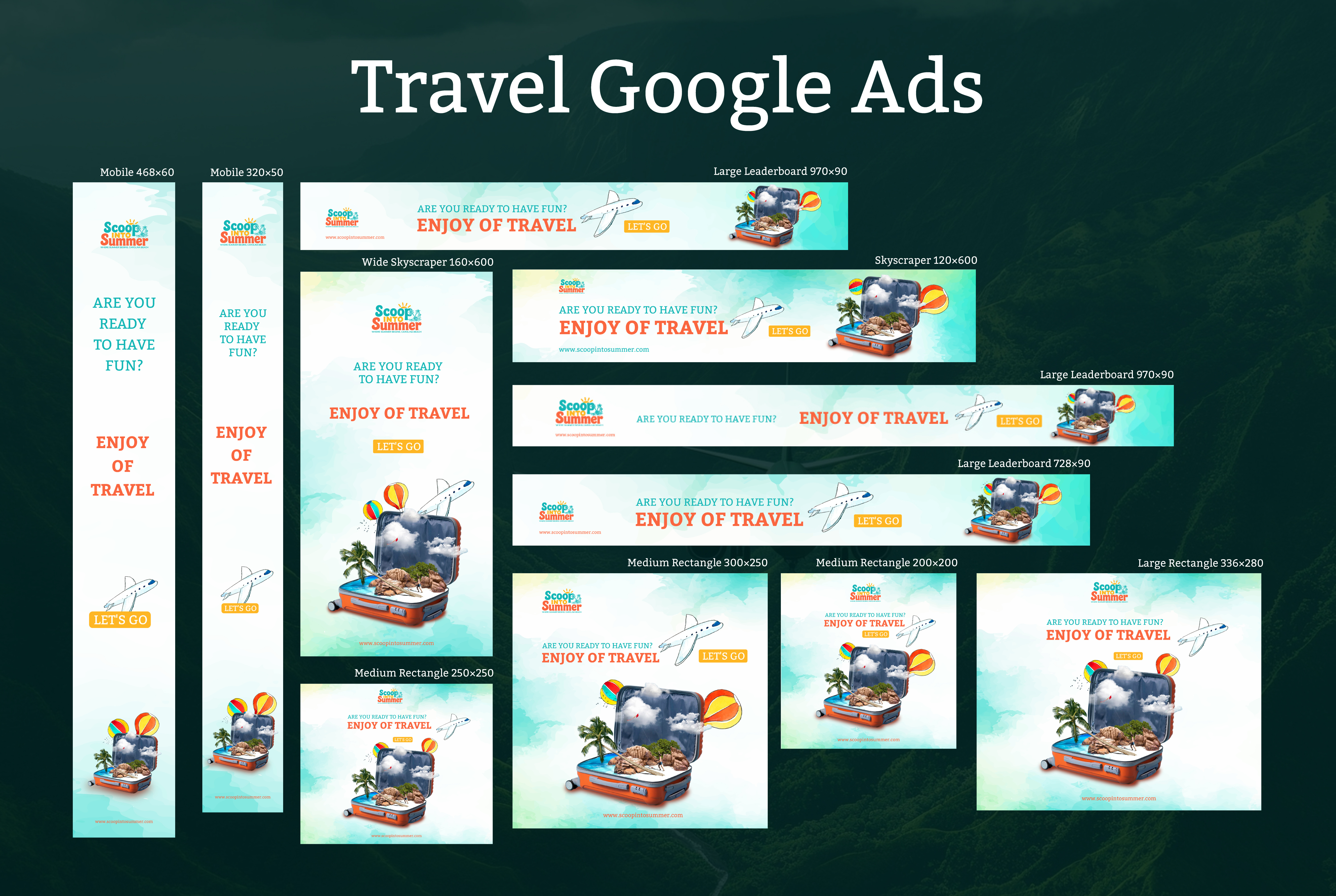 Example of Google Ads Creative Suite