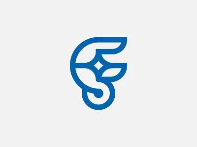 F Star Logo brand mark branding corprate costom letter creative icon f initial f logo finance icon letter f lettermark logo logodesign star symbol tech technology type uniqe shape visual identity
