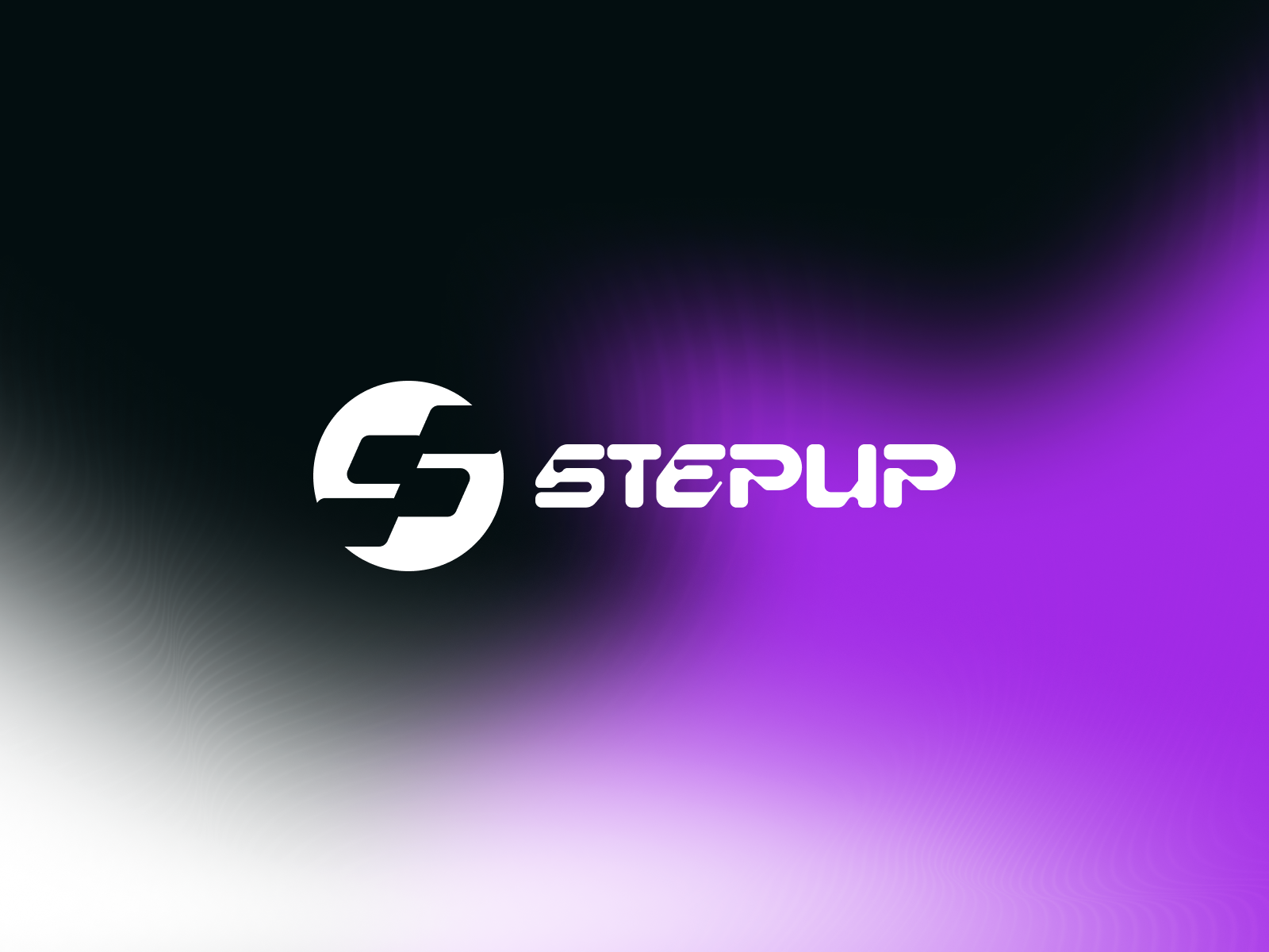 Example of STEPUP — AI Service Logo Concept