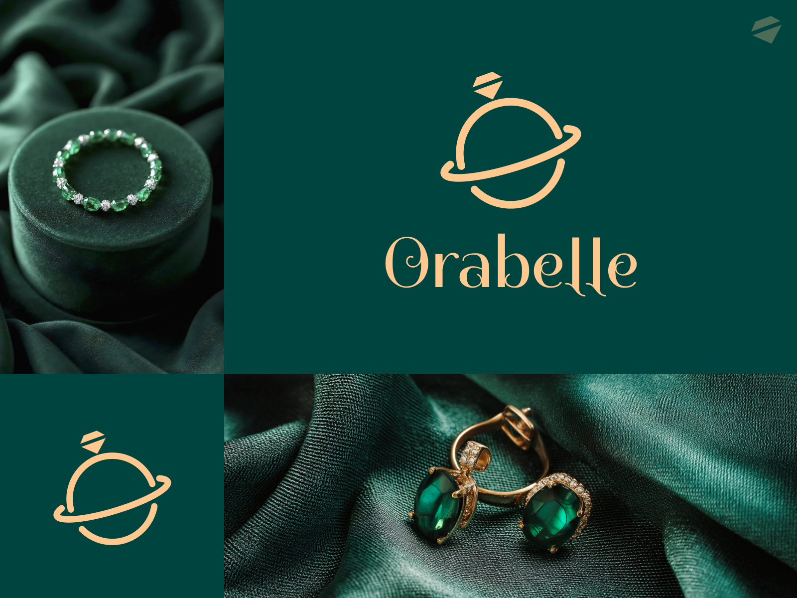 Orabelle | Luxury Jewelry Branding brand guidelines brand identity brand ui branding branding and identity earrings elegant logo gems graphic design identity jewellery jewellery brand jewellery store jewellerydesign luxury logo design responsive logo sophisticated ui ux visual identity