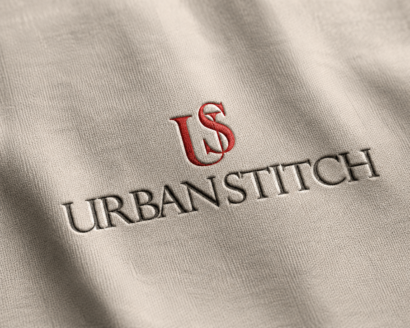 Urban Stitch - Logo Design Concept branding logo logoconcept logodesign logos minimalistlogo monogramlogo