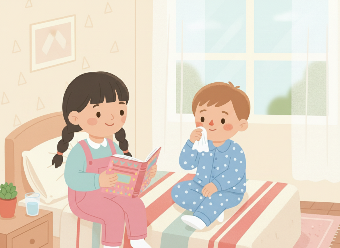 Cute Kids Health & Hygiene Illustration Series children cute daily routine editorial healthy habits hygiene illustration kids book packaging preschool