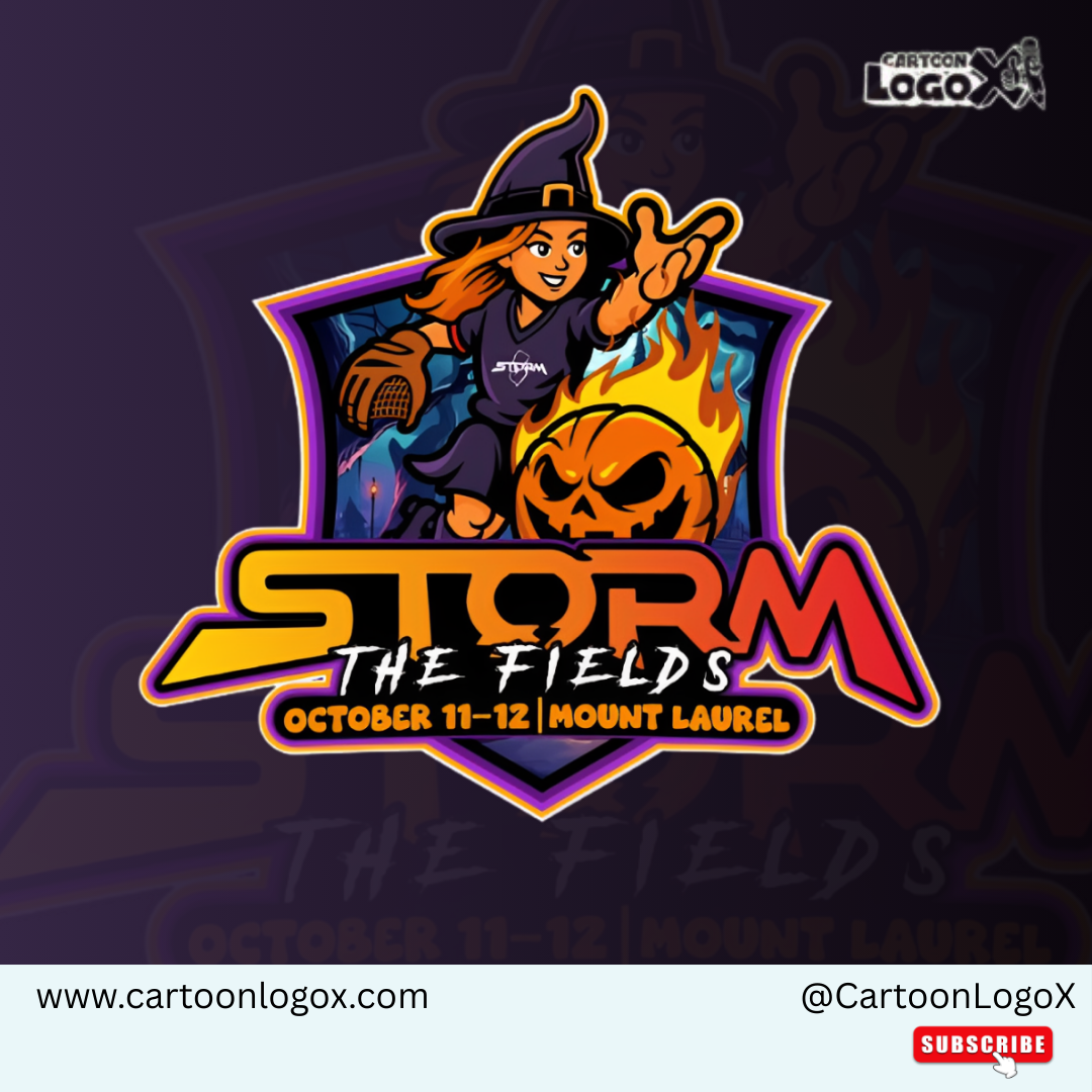 Halloween Sports Mascot Logo Design | CartoonLogoX brand identity branding cartoonlogox custom logo design community esports logo graphic design halloween design illustration art logo logo design logo designer logo showcase modern logo professional design sports branding