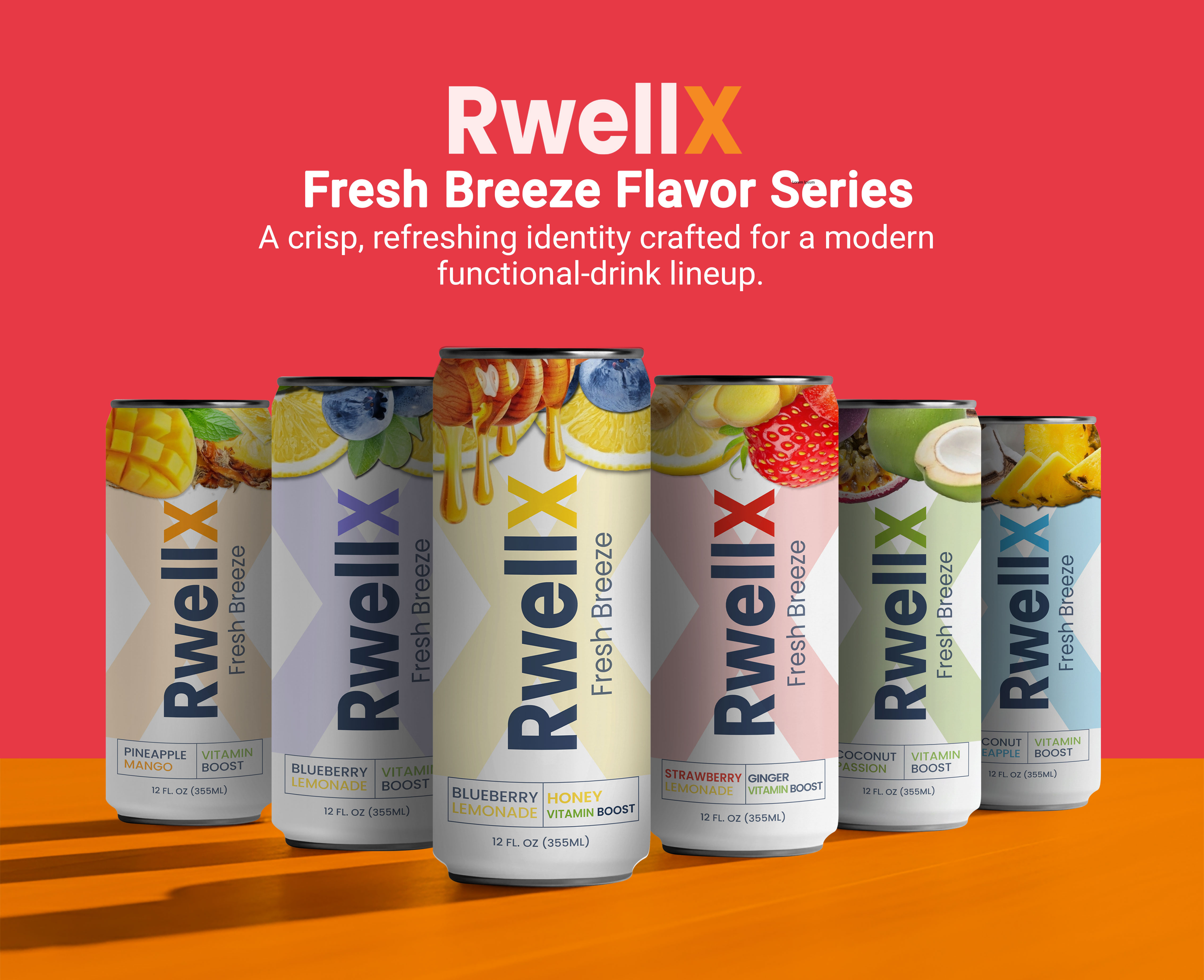 Beverage Can Label Packaging & Branding Design beverage branding beverage label design beverage packaging bottle label can can bottle can design can label can label design fruit can fruit drink graphic design label design packaging product label product packaging soda label design visual design