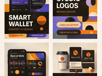 Visual Design Showcase concept design