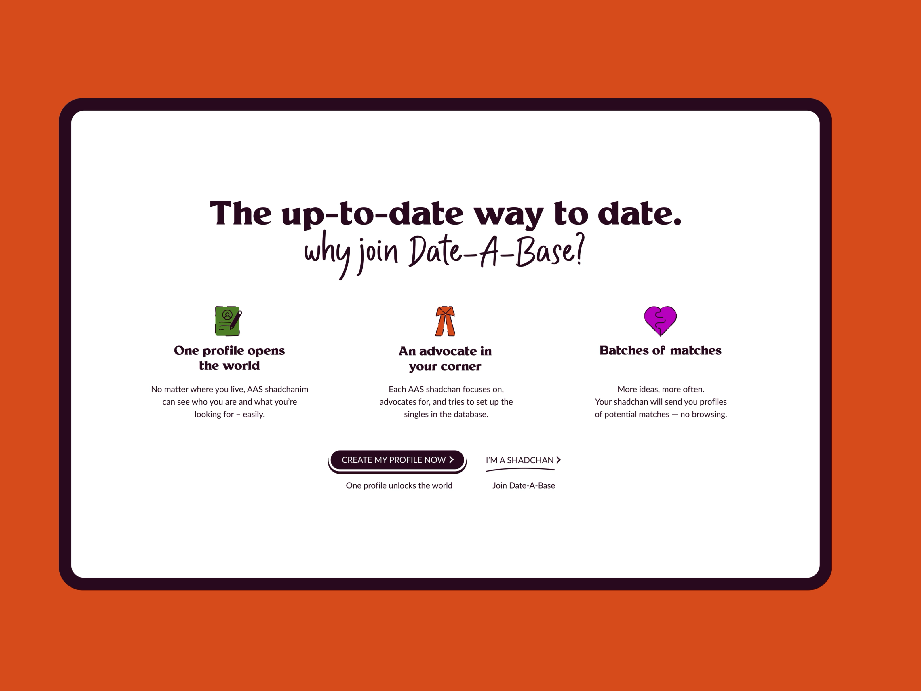 Adopt A Shadchan — Icon Animation animation graphic design icon icon animation motion graphics smooth animation ui ux website animation