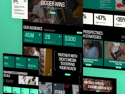 Dick’s Sporting Goods Media Advertising Site advertising case studies ecommerce responsive design retail media seo sports retail squarespace uiux web design