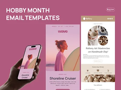 Hobby Month Email Design design email email builder email campaign email design email marketing email newsletter email templates html email newsletter stripo email ux design web design