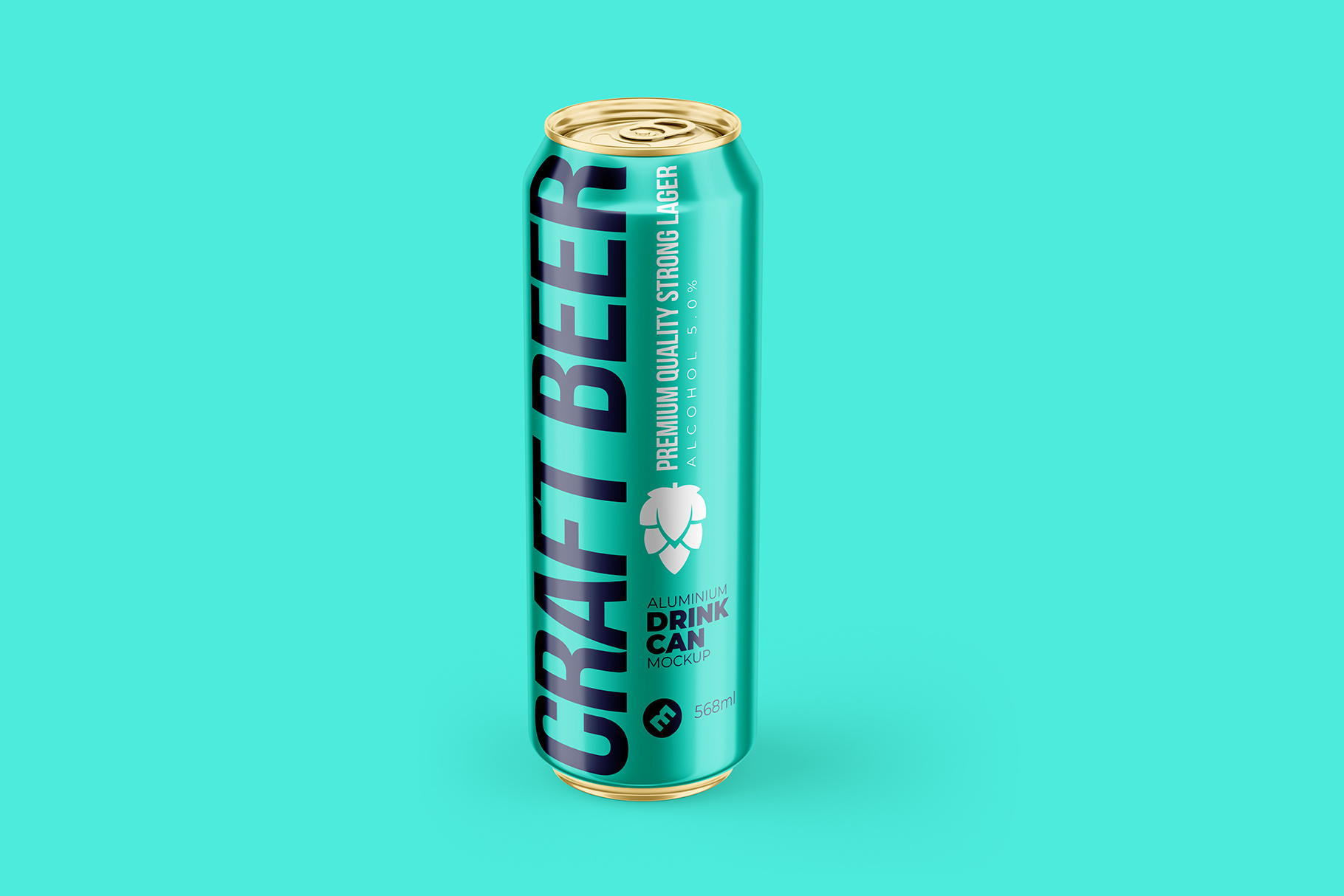 Classic 568ml Aluminium Can Mockup 568ml 568ml can aluminium can branding can design mockup mockup psd packaging mockup pint psd