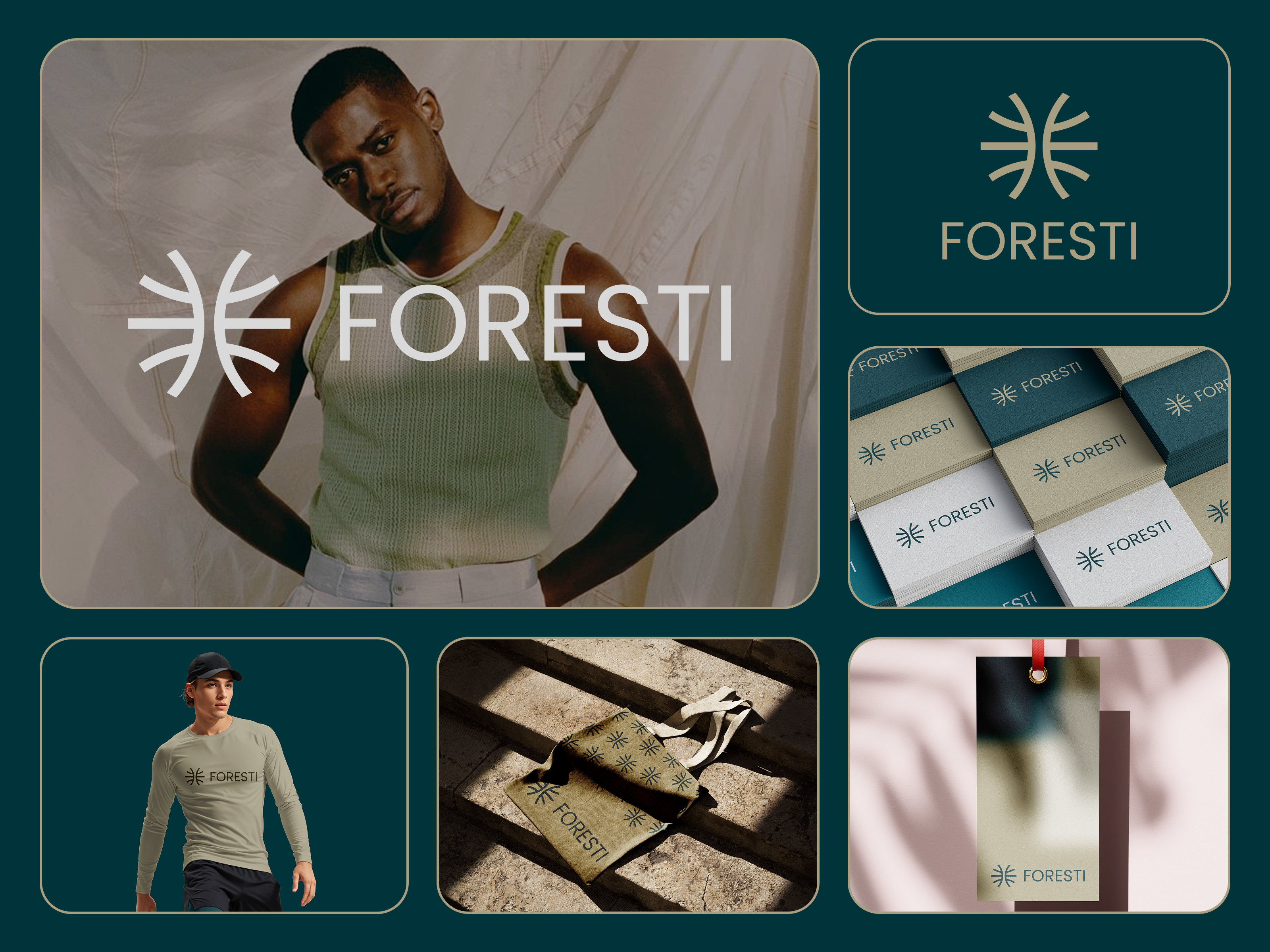 Example of Logo With Full Branding Design