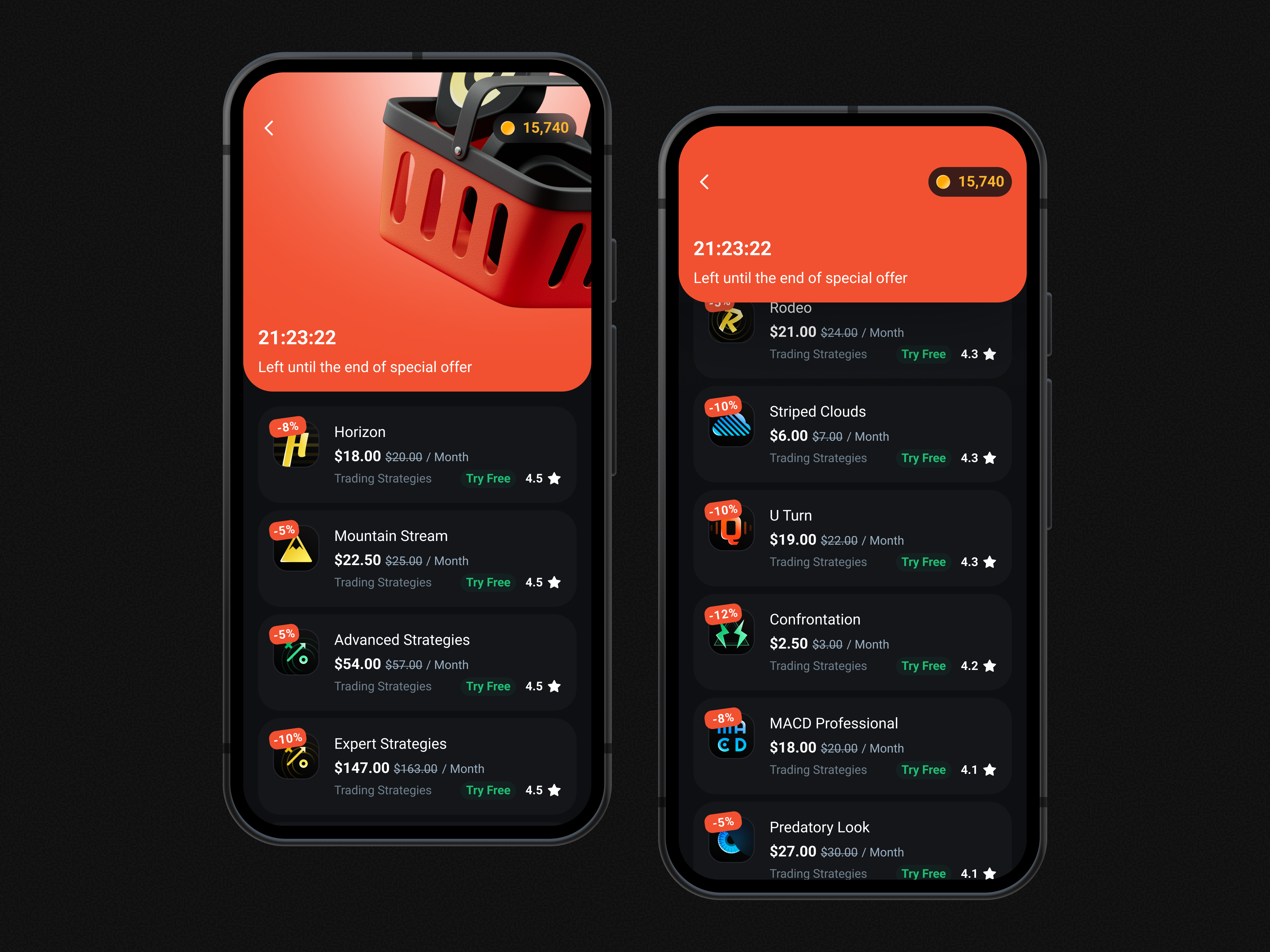 2021, AKMA Marketplace app marketplace trading ui ux