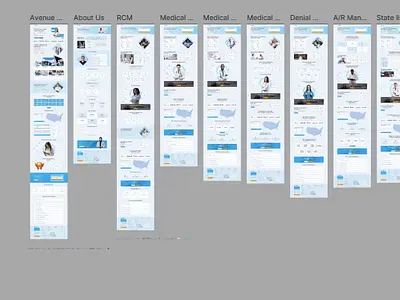 Medical Website animation branding design graphic design medical prototyping responsive ui ux website