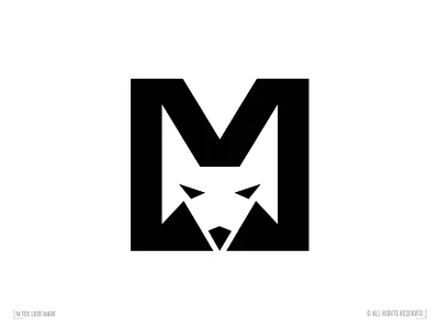 M Fox Logo animal branding clever logo creative fox logo custome logo fox fox icon fox icon logo fox logo fox symbol identity initial logo logo m fox m fox logo m letter logo m logo minimalist logo monogram logo symbol